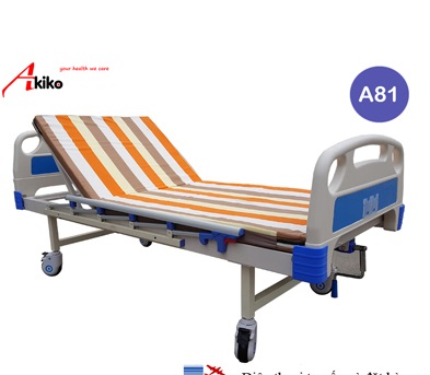  Giường bệnh nhân 1 tay quay Akiko A81